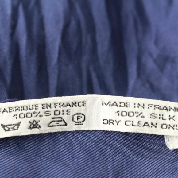 Louis Vuitton Navy x Gold Brides de Gala Silk Scarf 58h511s - Picture 3 of 12